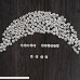 HONBAY 300pcs 6mm Oval Alloy Metal Silver Alphabet Letter Spacer Beads Loose Beads B0749LH4T8